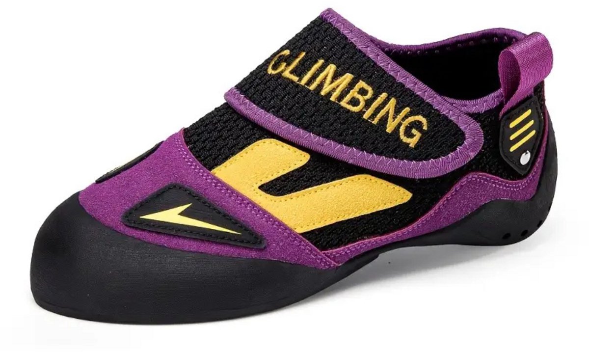 Bovista Boulder Schoenen - Boulderschoenen - Klimschoenen - Heren - Dames - Indoor - Paars - Maat 39.5