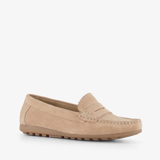 Mocassins femme Hush Puppies en daim beige - Taille 41
