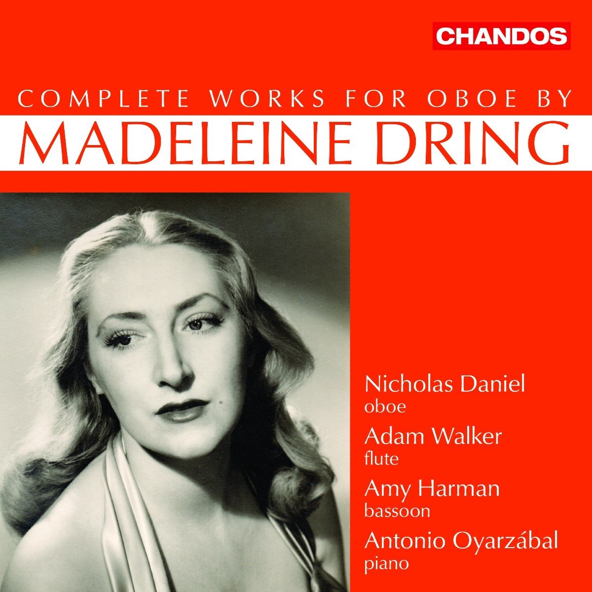 Nicholas Daniel & Antonio Oyarzábal - Madeleine Dring: Complete Works For Oboe & Piano (CD)
