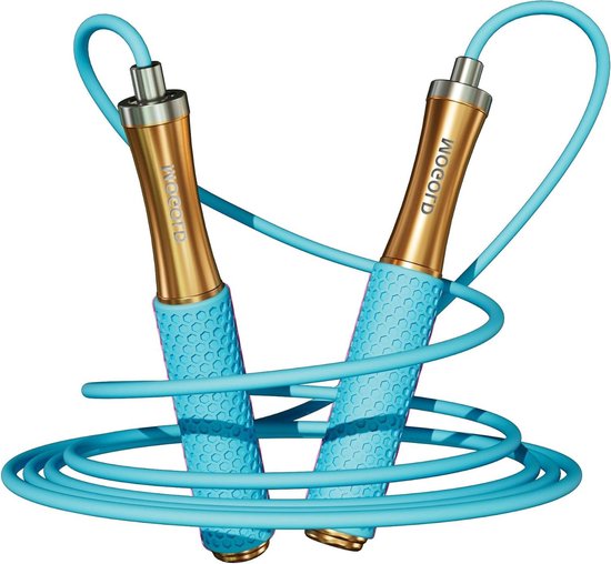 Gewogen springtouw voor fitness - 3 m zware gevechtskabels voor oefeningen, 1,4 kg trainingstouw voor dames en heren, springtouw voor gymtraining, thuistraining