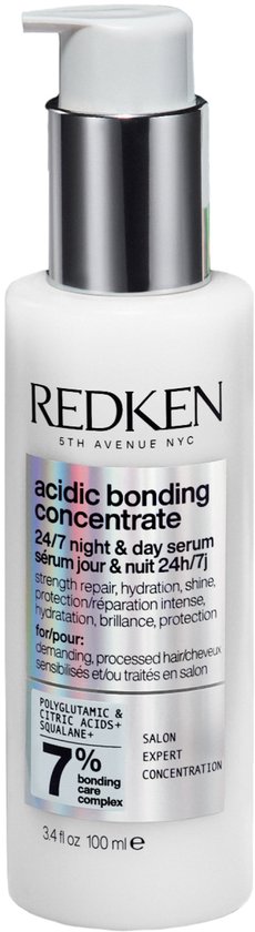 Redken - Acidic Bonding Concentrate 24/7 Night & Day Serum - Pour les cheveux abîmés - Bonding Care - 100ML