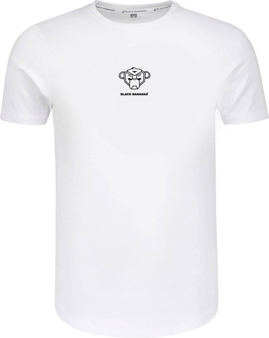 Black Bananas Muscle Tee Pequeno White | bol.com