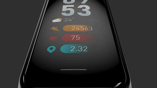 Evy24 Activity Tracker Amoled - Stappenteller - Bloedruk - Hartslagmeter - Slaapmonitor - Saturatiemeter – Sporthorloge - Smartwatch - Activity Tracker - Zwart