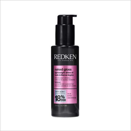 Redken - Acidic Color Gloss Naked Gloss Lightweight Shine Oil - Pour les cheveux colorés et non colorés - Extra brillance, hydratation et éclat de la couleur - 150ML