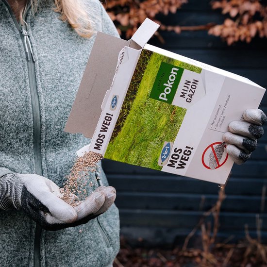 Pokon Mos Weg! - 1,75kg - Onkruidverdelger - Geschikt voor 50m² - Mosbestrijder - Anti mos gazon van Merkloos	 — afbeelding 5