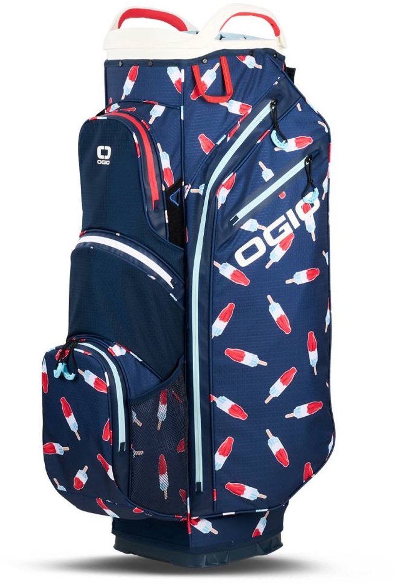 Ogio All Elements Silencer Waterdichte Golftas - Cartbag - Rocket Pop