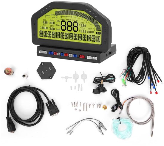 LCD Gauge Accurate Dash Racing Display for Cars for Drivers | bol
