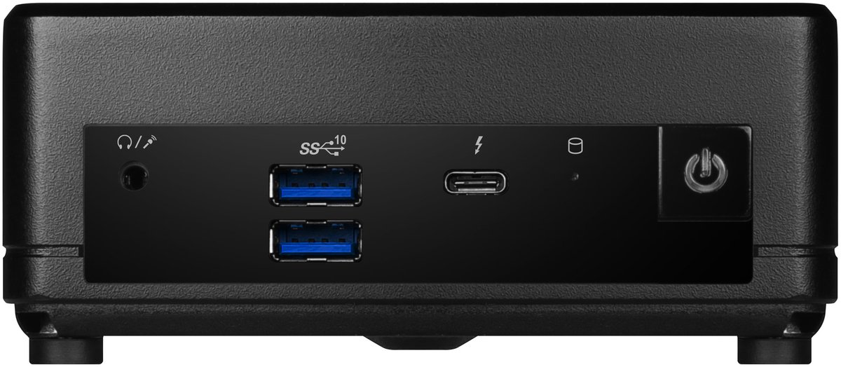 MSI Cubi 5 12M-001EU - Mini PC - Core i7 - Iris XE Graphics - 16 GB DDR4 RAM - 512 GB SSD - Windows 11 Pro thumbnail 4
