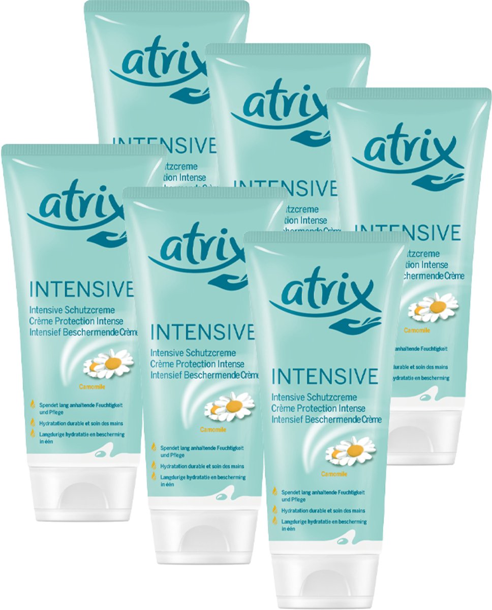 Atrix Intensief Beschermende Crème Tube - Handcrème - Langdurige Hydratatie - Voordeelverpakking - 6x 100ml