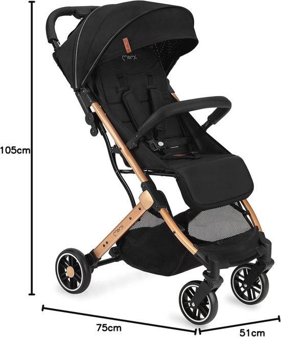 Lichte Jeugdwagen Opvouwbaar Geschikt Vanaf 6 Maanden tot 15 kg — afbeelding 4