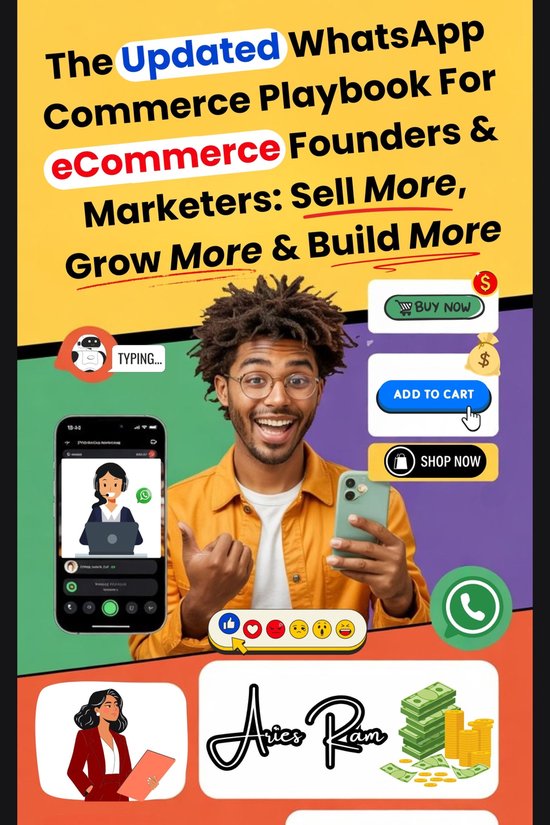 The Updated WhatsApp Commerce Playbook For eCommerce Founder ... - cover
