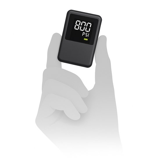 Elektrische Fietspomp XS - 108 gram - Draagbaar - Smart Digitaal Display - Mini Luchtcompressor - Koersfiets - Racefiets - Gravelbike - Sportfiets - Stadsfiets - Mountainbike - Scooter - Ballen - USB-C Oplaadbaar - Presta/Schräder/Dunlop - 2025 model