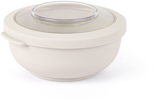 Bol Amuse Tylla Oat Life - 700 ml - Lunchbox - Boîte de rangement hermétique Perfect - Boîte à salade à emporter - Sans BPA - Gris clair