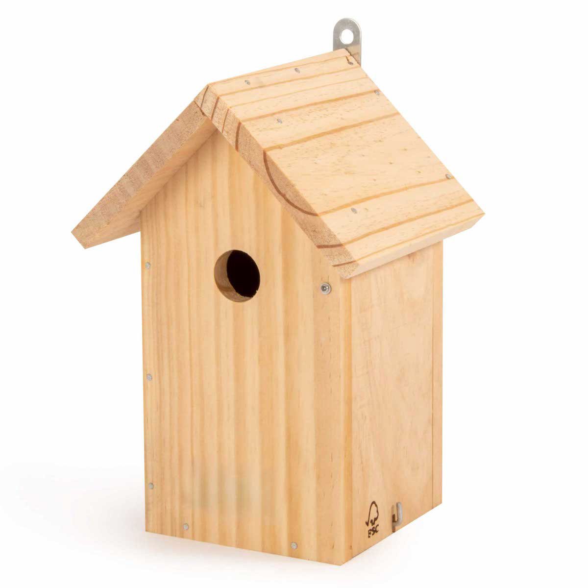 Bol.com CJ Wildlife Nestkast Bouwpakket voor Mezen - 32mm - Nestkastje voor o.a. Koolmees, Boomklevers & Mussen - Vogelhuisje - ... aanbieding