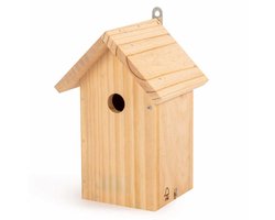 CJ Wildlife Nestkast Bouwpakket voor Mezen - 32mm - Nestkastje voor o.a. Koolmees, Boomklevers & Mussen - Vogelhuisje - Gemaakt van FSC-gecertificeerd Hout