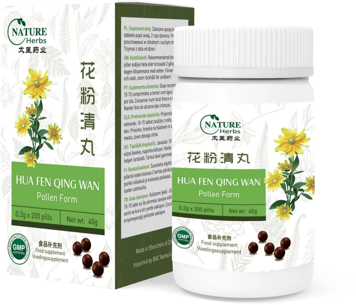 Pollen Form - Hua Fen Shu wan (Hooikoorts)