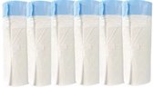 6 rollen Kattenbakzakken voor Kattenbak Zelfreinigend - Automatische kattenbakzakken - 15 stuks per rol - 45×50CM