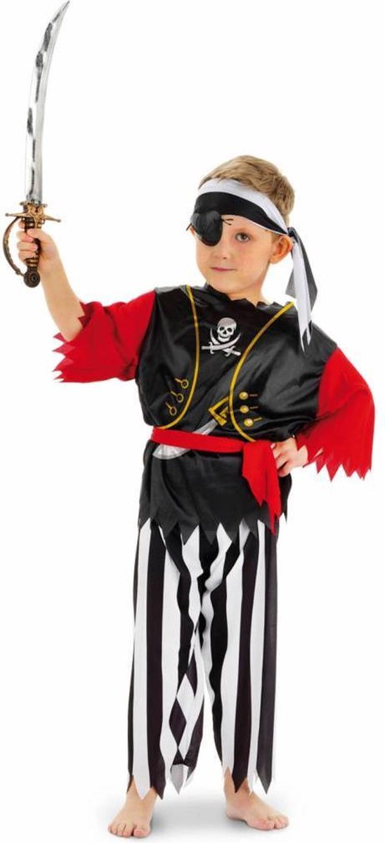 Verkleedkleren Piraat 5-6 Jaar