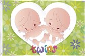 Haza Babyset Gevelvlag tweeling