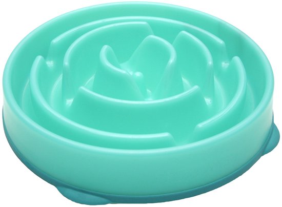 Anti schrok voerbak - Lichtblauw - Ø 28 cm