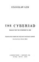 Boek "The Cyberiad" van Stanisław Lem, met illustraties van Daniel Mróz. Vertaling van Michael Kandel.