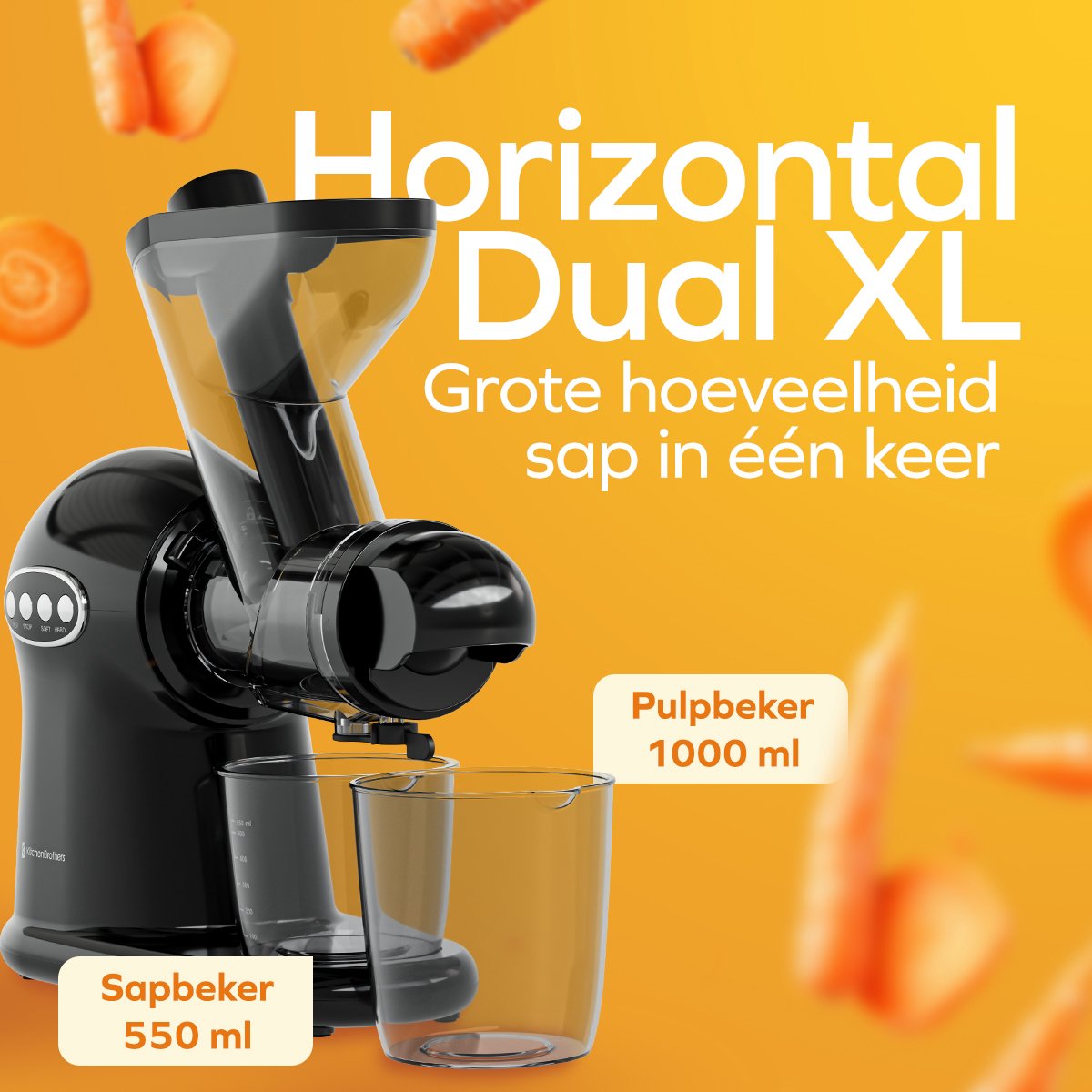 KitchenBrothers Slowjuicer XL thumbnail 3