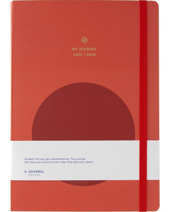 My Journal A4 Schoolagenda 2025/2026 Circle Coral