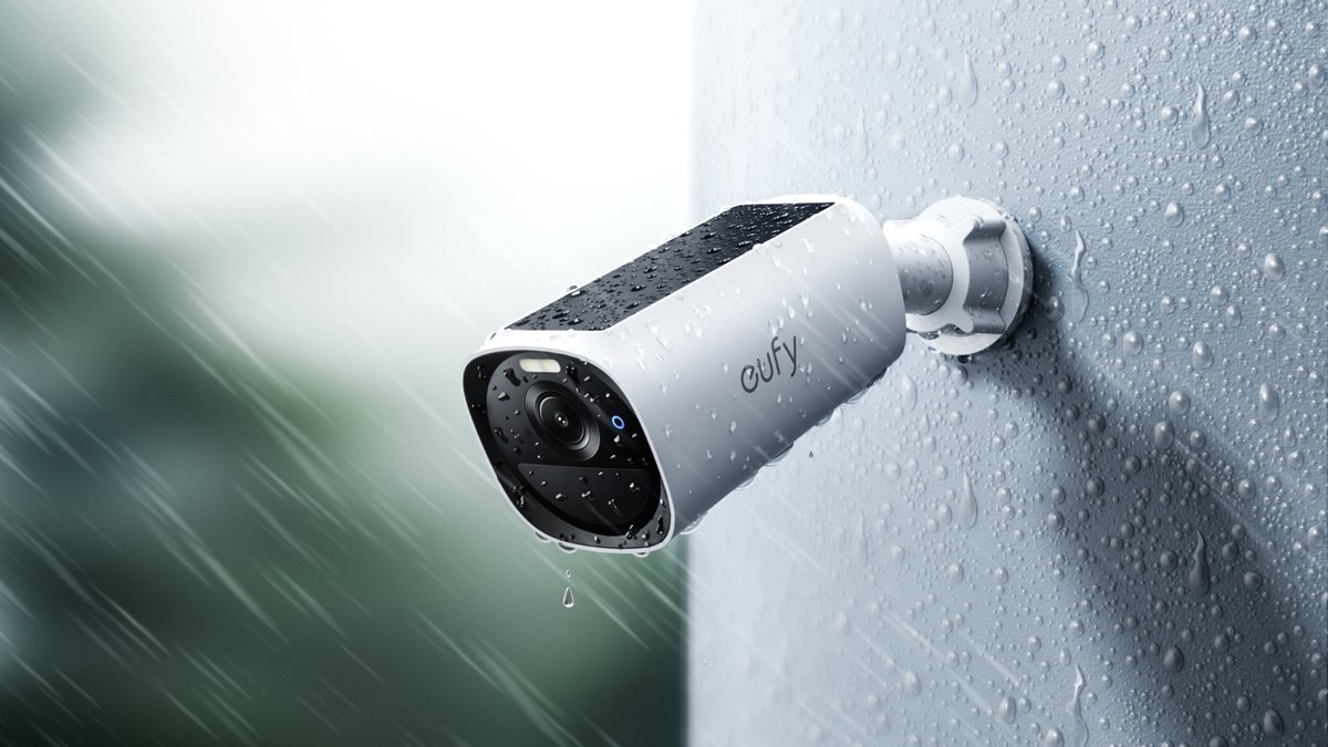 Afbeelding 2 van eufy E40 Add-on Camera -draadloze outdoor beveiligingscamera- 2K met ingebouwd zonnepaneel, MaxColor nachtzicht, gezichtsherkenning met AI, uitbreidbare lokale opslag, geen maandelijkse kosten
