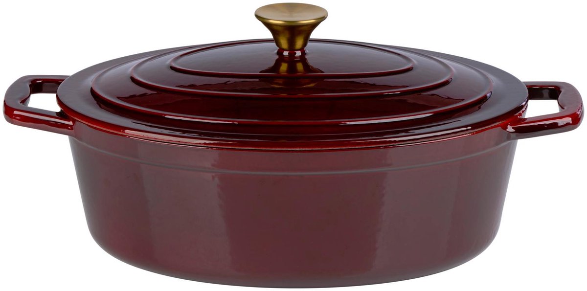 alpina Casserole 33Cm Cast Iron Burgu