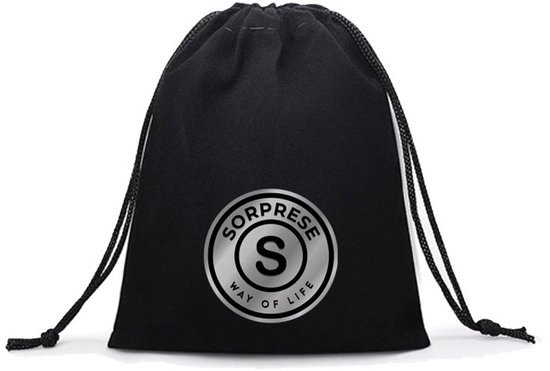 Set nœud papillon Sorprese - Pochette et Boutons de manchette inclus - 100 % soie - Paisley anthracite/ Zwart - Ensemble d'accessoires de Luxe pour homme - Nœud papillon - Nœud papillon