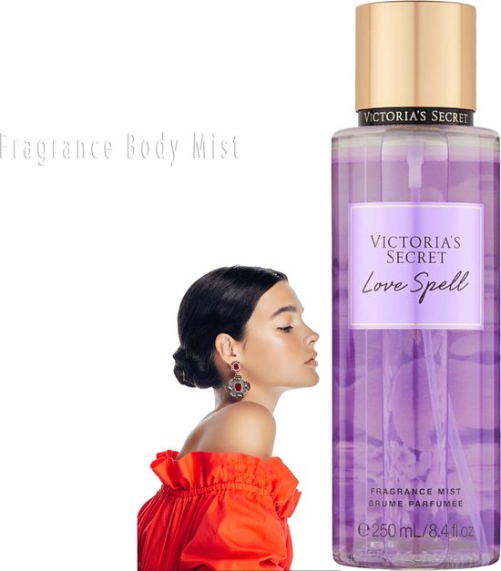 Victoria's Secret Love Spell Fragrance Body Mist 250 ml | Incl. VS Geschenktasje