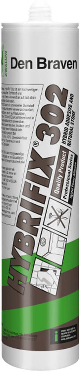 Den Braven Hybrifix 302 wit 290ml (Prijs per koker)