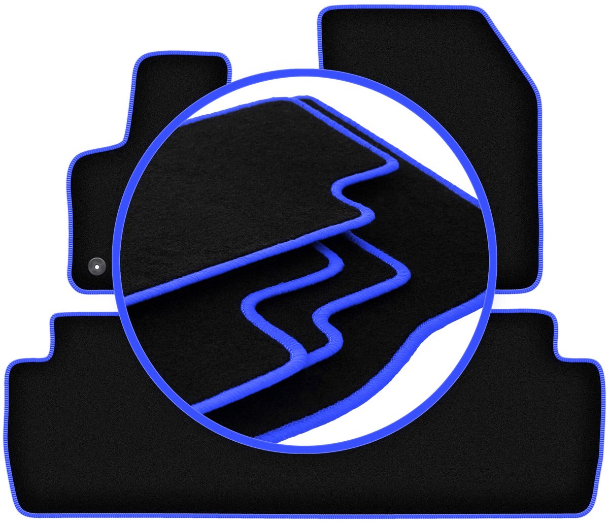 CARLUX-BLUE automatten voor: Peugeot 4008 II crossover (2016-)