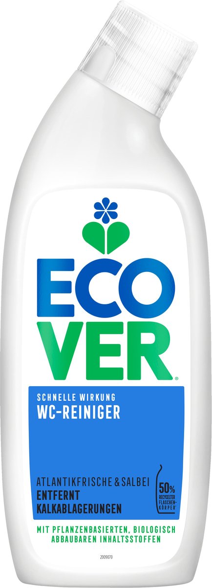 Ecover - Toiletreiniger - Zeebries & Salie - 750 ml - Voordeelverpakking - 6 stuks