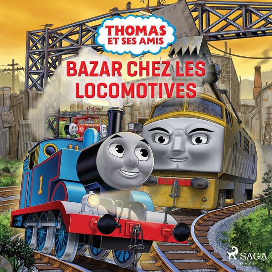 Thomas et ses amis - Bazar chez les locomotives - cover