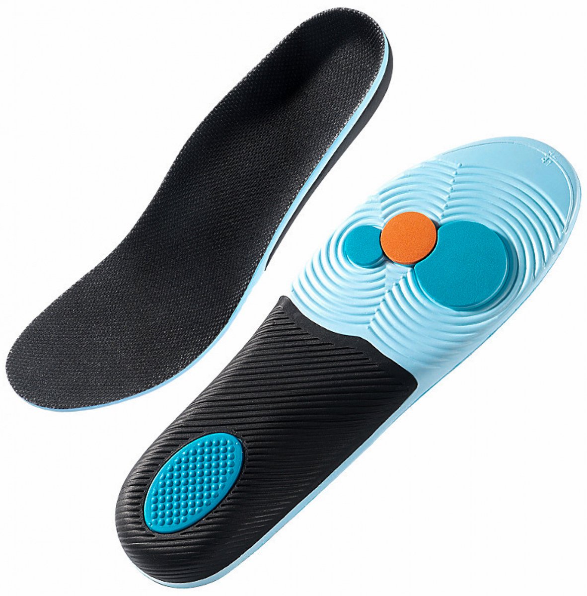 Comfort Inlegzolen - Dé Hielspoor Zooltjes - Steunzolen - Verhelp Voetgerelateerde Klachten - Man & Vrouw - Voor Dagelijks Gebruik - Fasciitis Plantaris Platvoeten - (37-38)