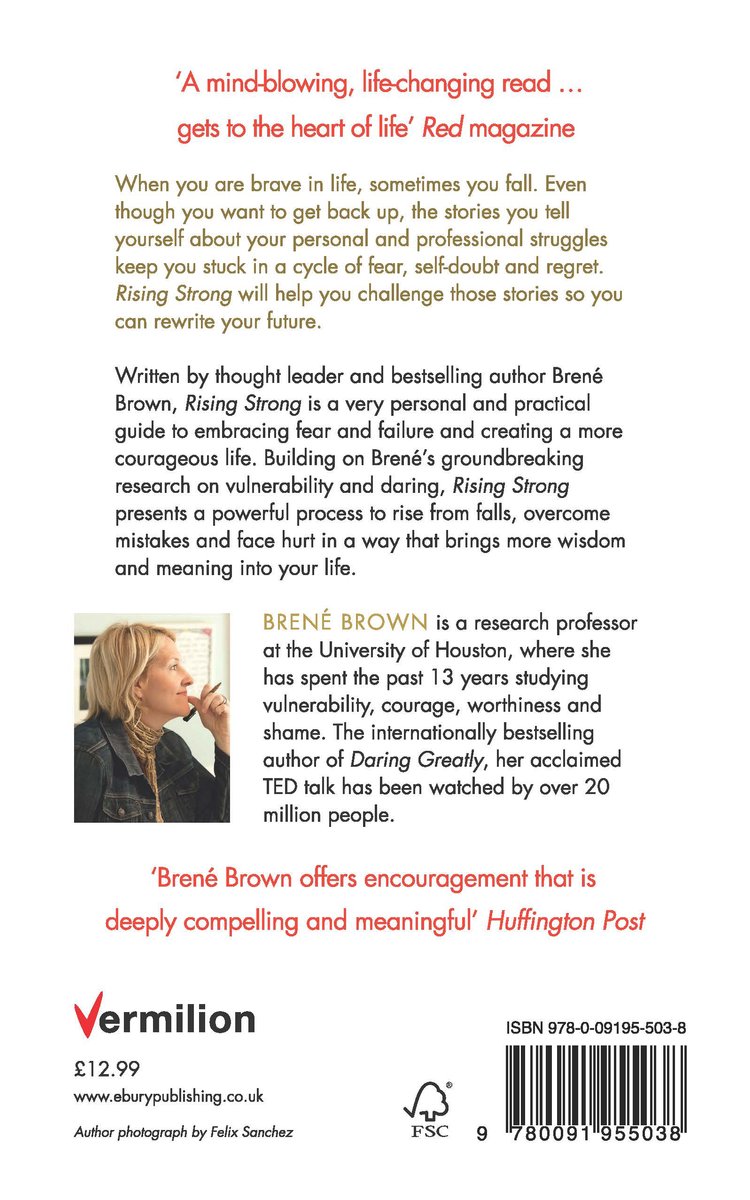 Rising Strong - back cover