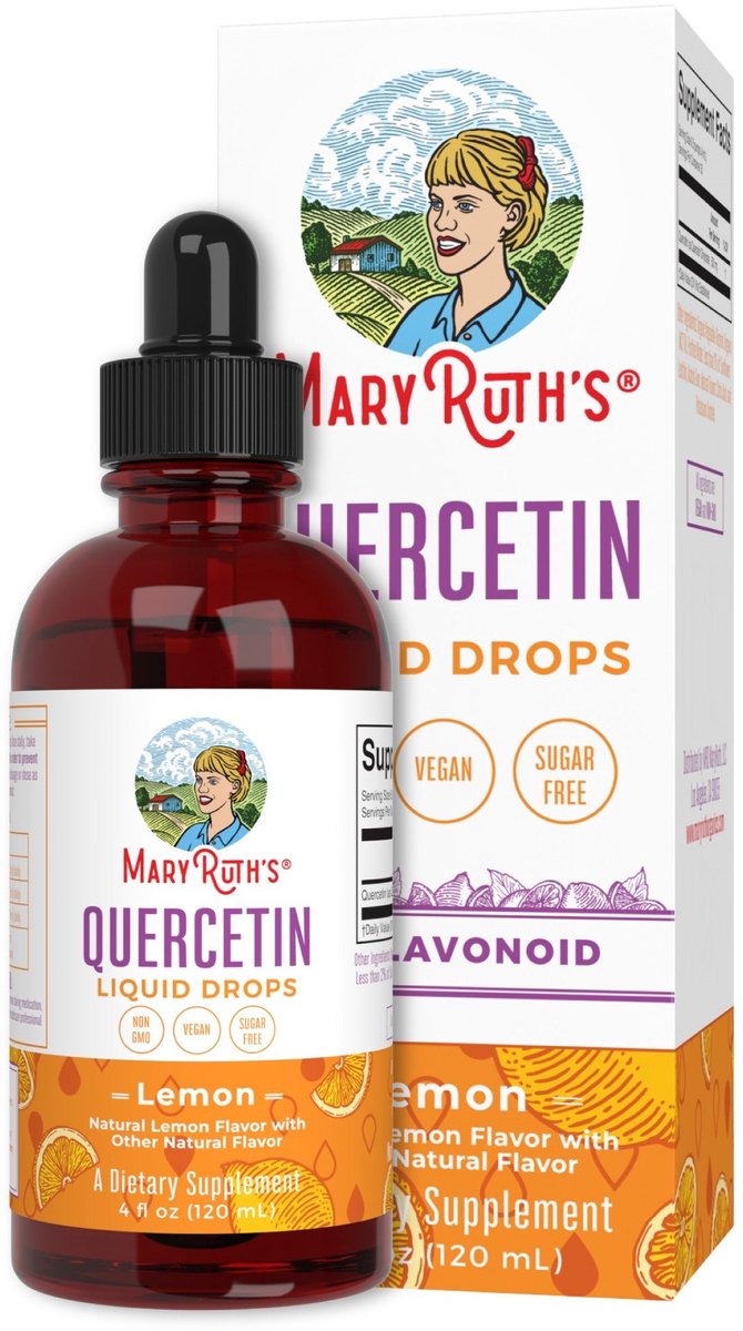 MaryRuth's - Quercetin Drops (lemon) - 120ml