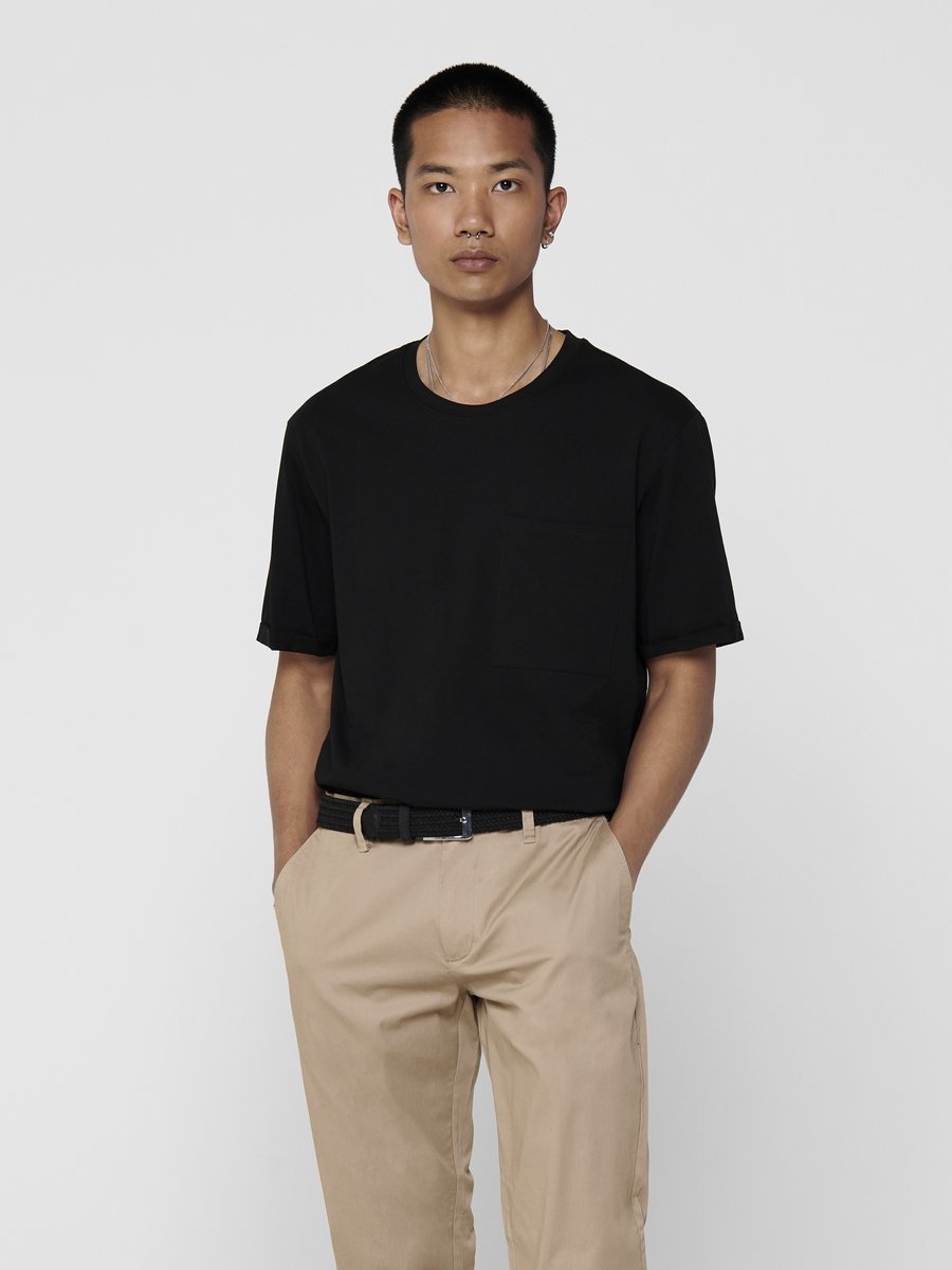 Onsgavin Life Ss Tee Noos 22017666 Black