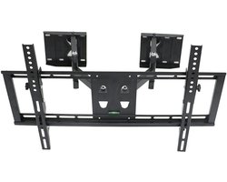 Unho Hoek TV Beugel - Kantel en Zwenk TV Muurbeugel - Articulerende Arm Full Motion TV Beugel - voor 32-65 inch LCD LED - Plasma Flatscreens - Gewichtsbelasting tot 110lbs - Max VESA 600x400mm