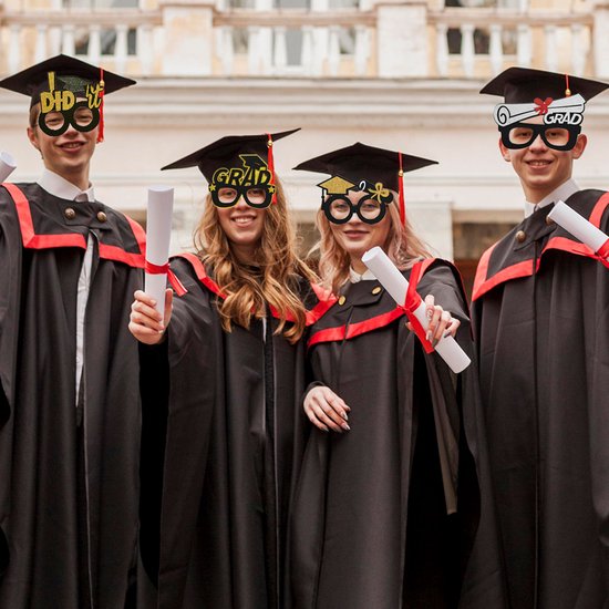 BTH - Geslaagd - Feestpakket - Photobooth Props - Versiering - Afstudeerhoed - Graduation - Foto Frame - You Did It