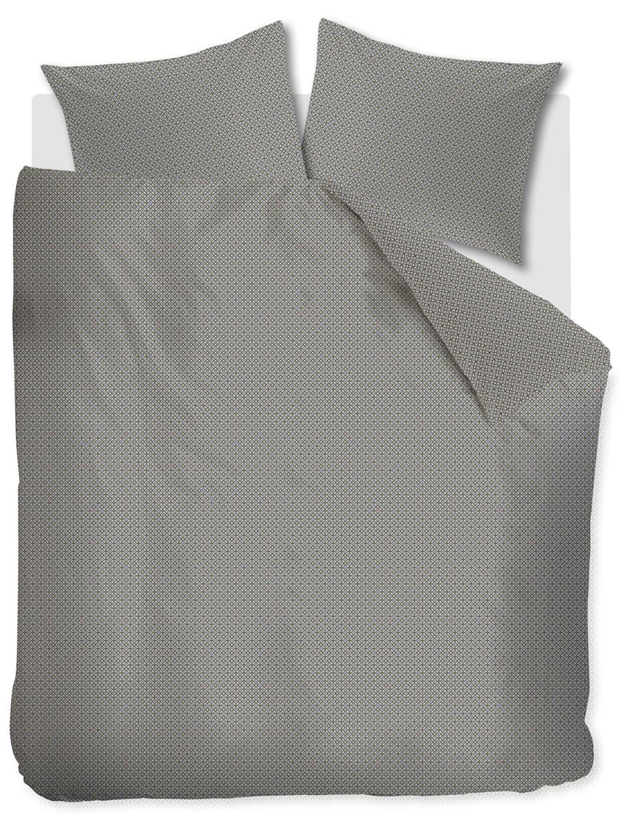 Linolux Dekbedovertrek Stine Blue Grey 2 persoons