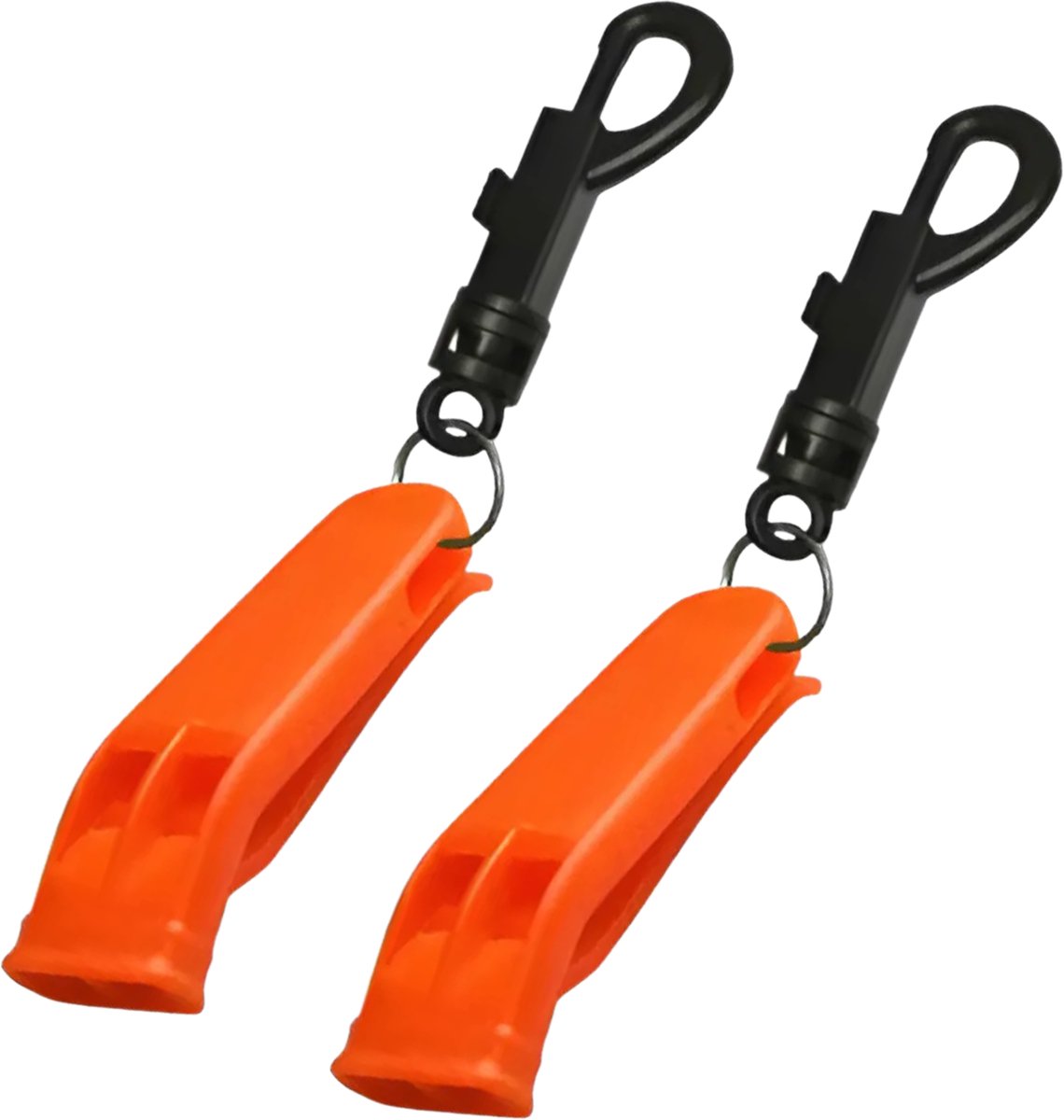 Syllio Noodfluit - 2 Stuks - Alarmfluit - Noodfluitje - Noodfluitje Bij Ramp - Survival Whistle - Overlevingsfluitje - Noodpakket