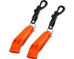 Syllio Noodfluit - 2 Stuks - Alarmfluit - Noodfluitje - Noodfluitje Bij Ramp - Survival Whistle - Overlevingsfluitje - Noodpakket