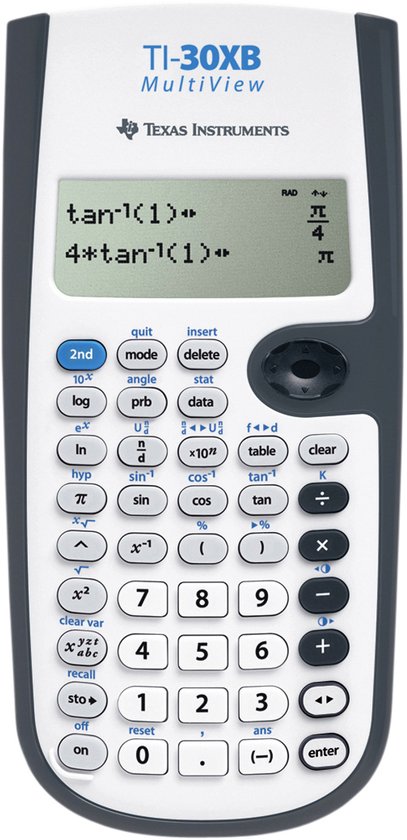 Texas Instruments TI-30XB Multiview - Wetenschappelijke rekenmachine