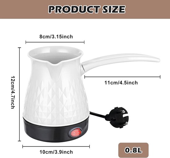 25cm Muur Opknanging Plantenbakken Plastic Retro Stijl Reling Opknanging Plantenbakken voor Balkon Hek Tuin Outdoor Indoor - Donkere Koffie