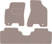 Beige velours matten voor: Alfa Romeo 155 sedan (1995-1999)
