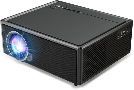 Neova X7 - FHD Movie Projector - Android 11 GTV - 600 ANSI Lumen - Auto Focus - Dual WiFi & Bluetooth - 4K/8K Ondersteuning