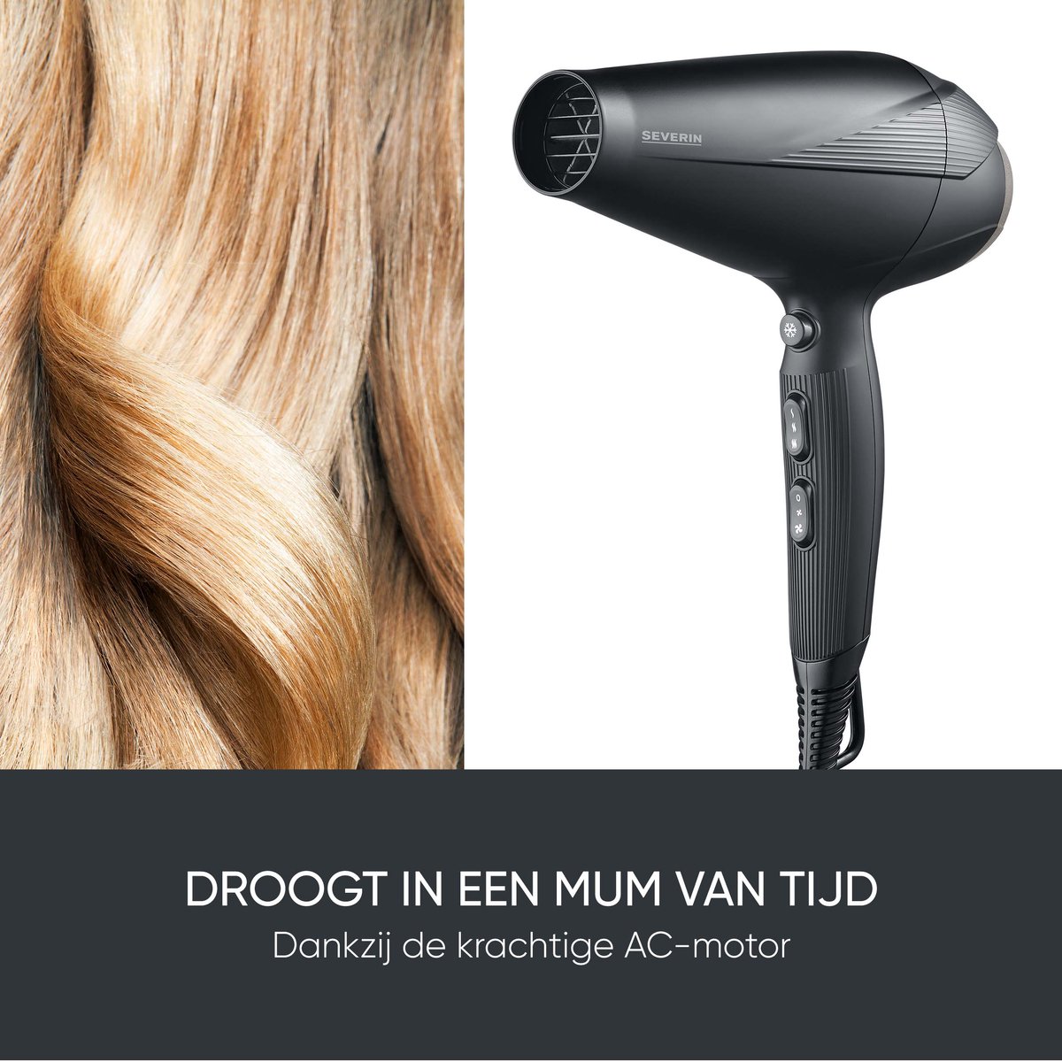 Severin HT 0167 Föhn met Ionische Functie - afbeelding 3