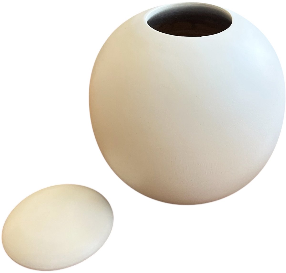 Eco Urn Mango Hout 20x20cm